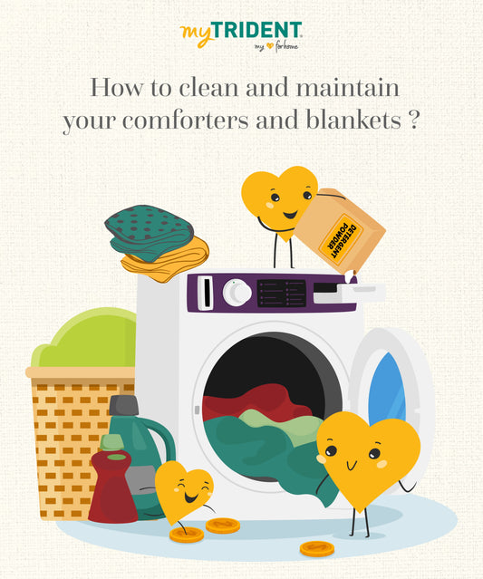 How to clean and maintain your comforters and blankets?