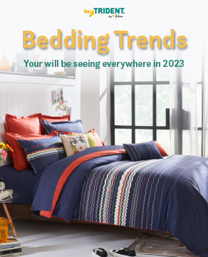 Bedding trends your will be seeing everywhere in 2023