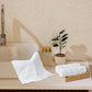 Quick Dry 3 Pc Wash Towel, White|400 GSM Cotton