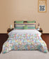 Classic Prakriti King Bedsheet Set, Urja|210 TC Cotton|2 Pillow Covers