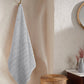 Quick Dry 1 Pc Bath Towel,Charcoal Grey|400 GSM Cotton