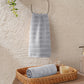 Quick Dry 2 Pc Hand Towel, Charcoal Grey|400 GSM Cotton