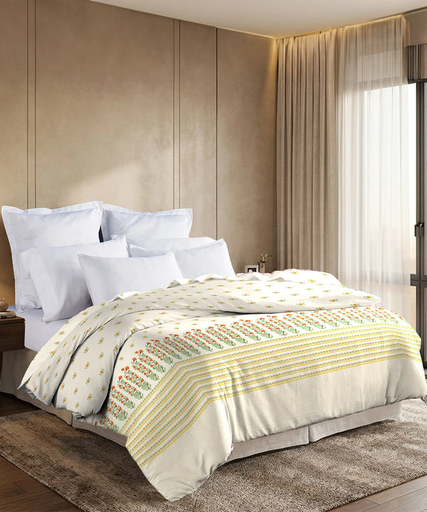 Soft Comfort Double AC Comforter, Art Age |200 GSM Cotton