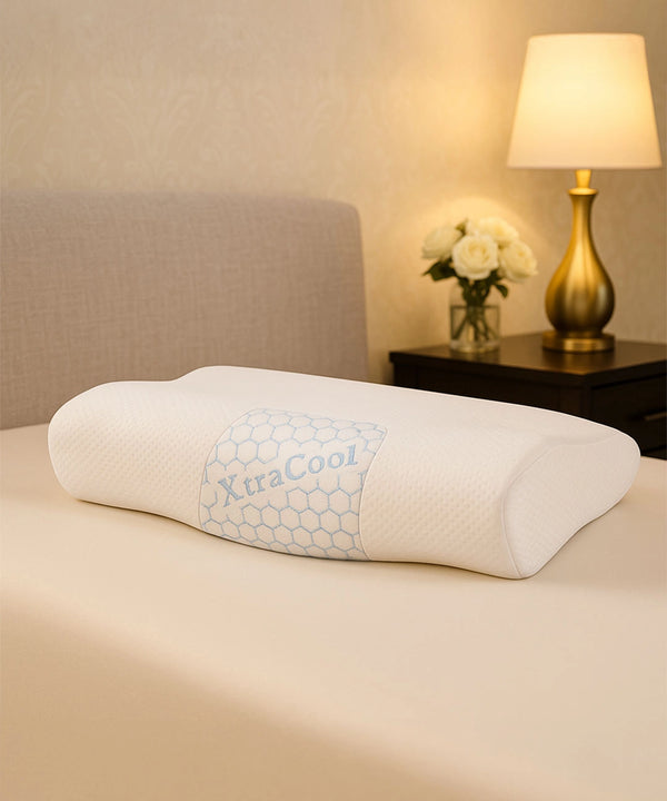 Classic Cool Tech neck Support Comfort 1 Pc Pillow|220 GSM Spun Polyester