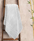 Luxe Home 1Pc Bath Towel, Silver| 600 GSM Cotton Bamboo