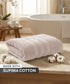 Luxehome Supima Cotton Bath Towel, Dark Sand| 600 GSM | 100% Supima Cotton