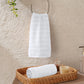 Quick Dry 2 Pc Hand Towel, White|400 GSM Cotton