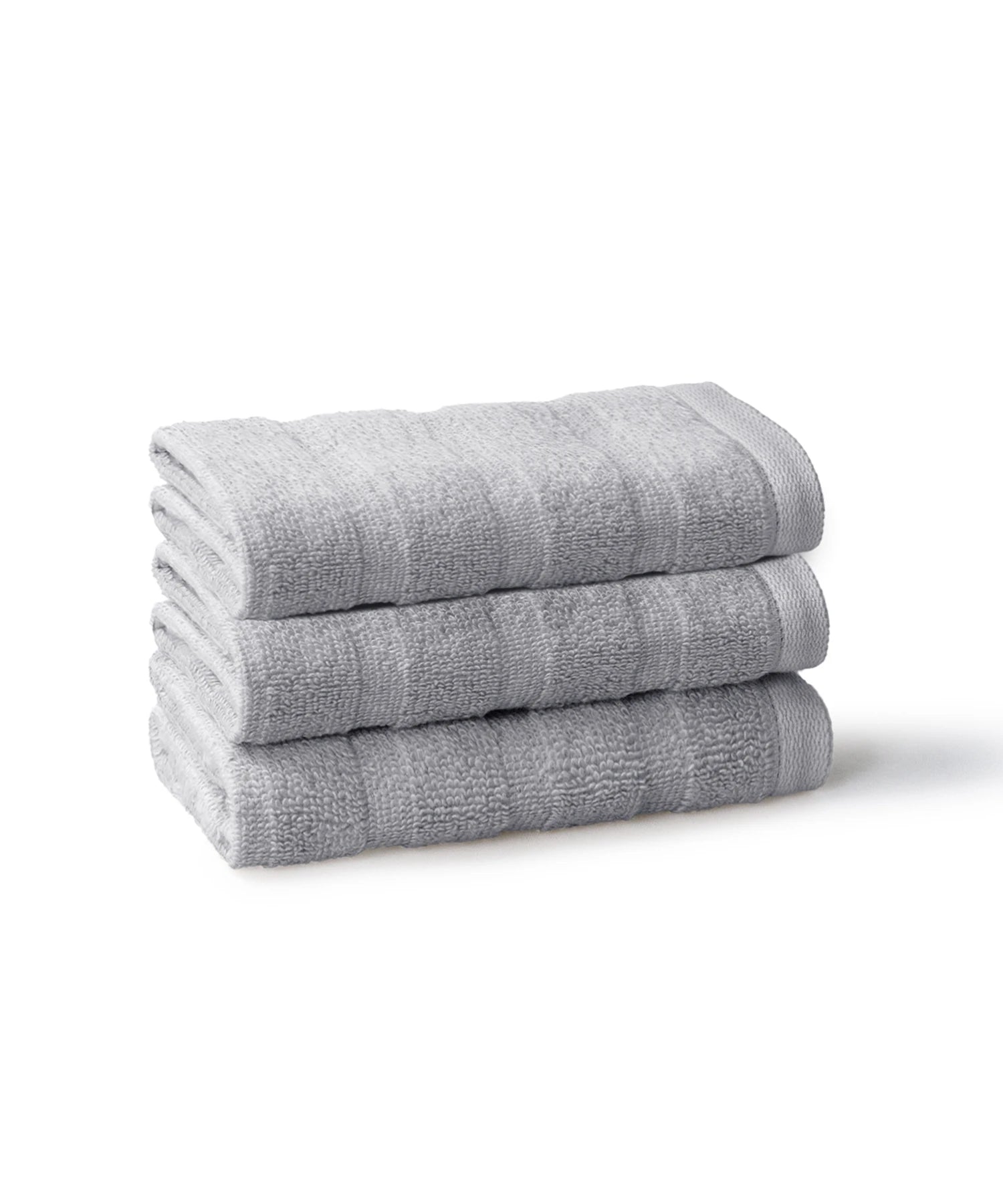 Quick Dry 3 Pc Wash Towel, Charcoal Grey|400 GSM Cotton