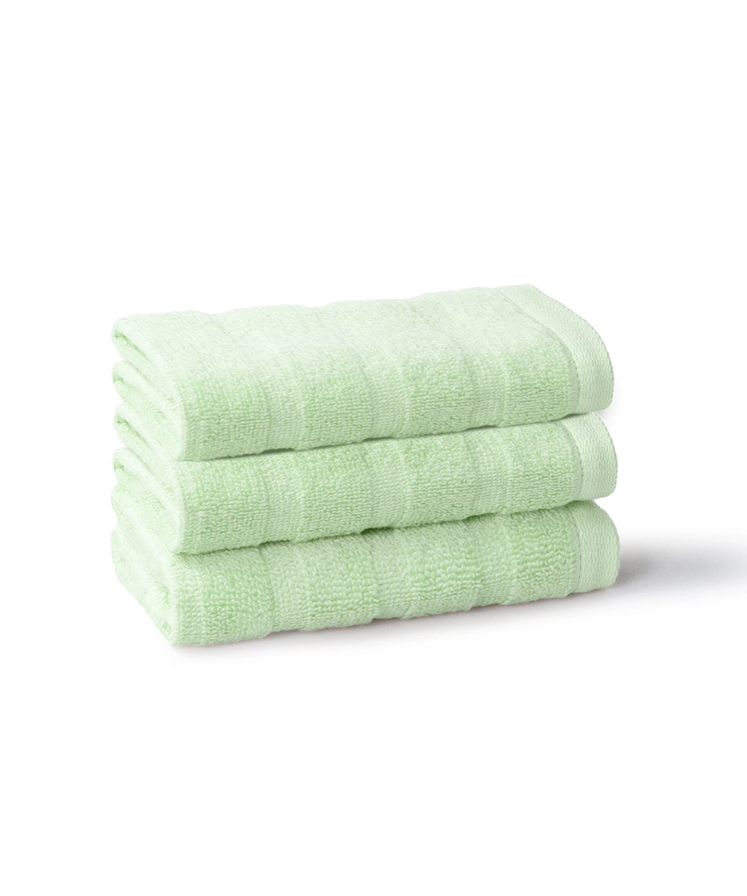 Quick Dry 3 Pc Wash Towel, Sage|400 GSM Cotton