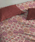 Urban Comfort Queen Bedsheet Set, Aria Red |144 TC Cotton| 2 Pillow Covers