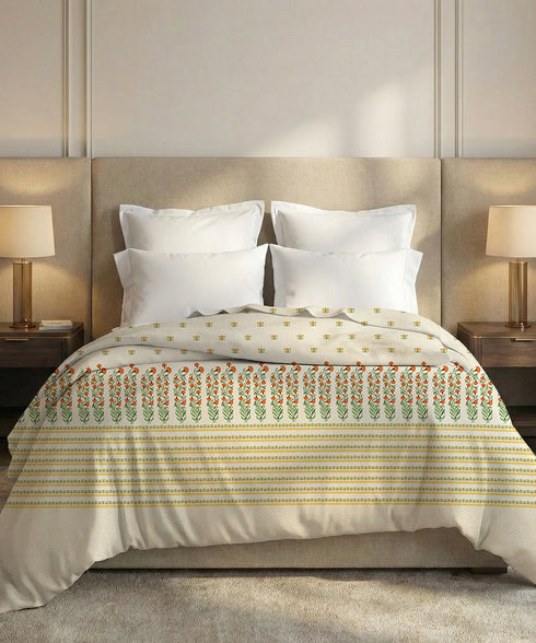 Soft Comfort Double AC Comforter, Art Age |200 GSM Cotton