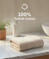 Luxehome Turkish Towel 1Pc Hand Towel, Dry Sand | 800 GSM Cotton