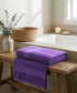 Urban Comfort Bath Towel, Purple| 450 GSM Cotton