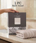 Luxehome Supima Cotton Bath Towel, Dark Sand| 600 GSM | 100% Supima Cotton