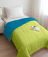 Soft Comfort Solid Single AC Comforter, Aqua Lush|200 GSM Micro Polyester|Reversible