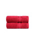 Indulgence 2Pc Hand Towel, Blood Red|600 GSM Cotton
