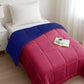 Soft Comfort Solid Single AC Blanket/Comforter, French Roast|200 GSM Micro Polyester|Reversible