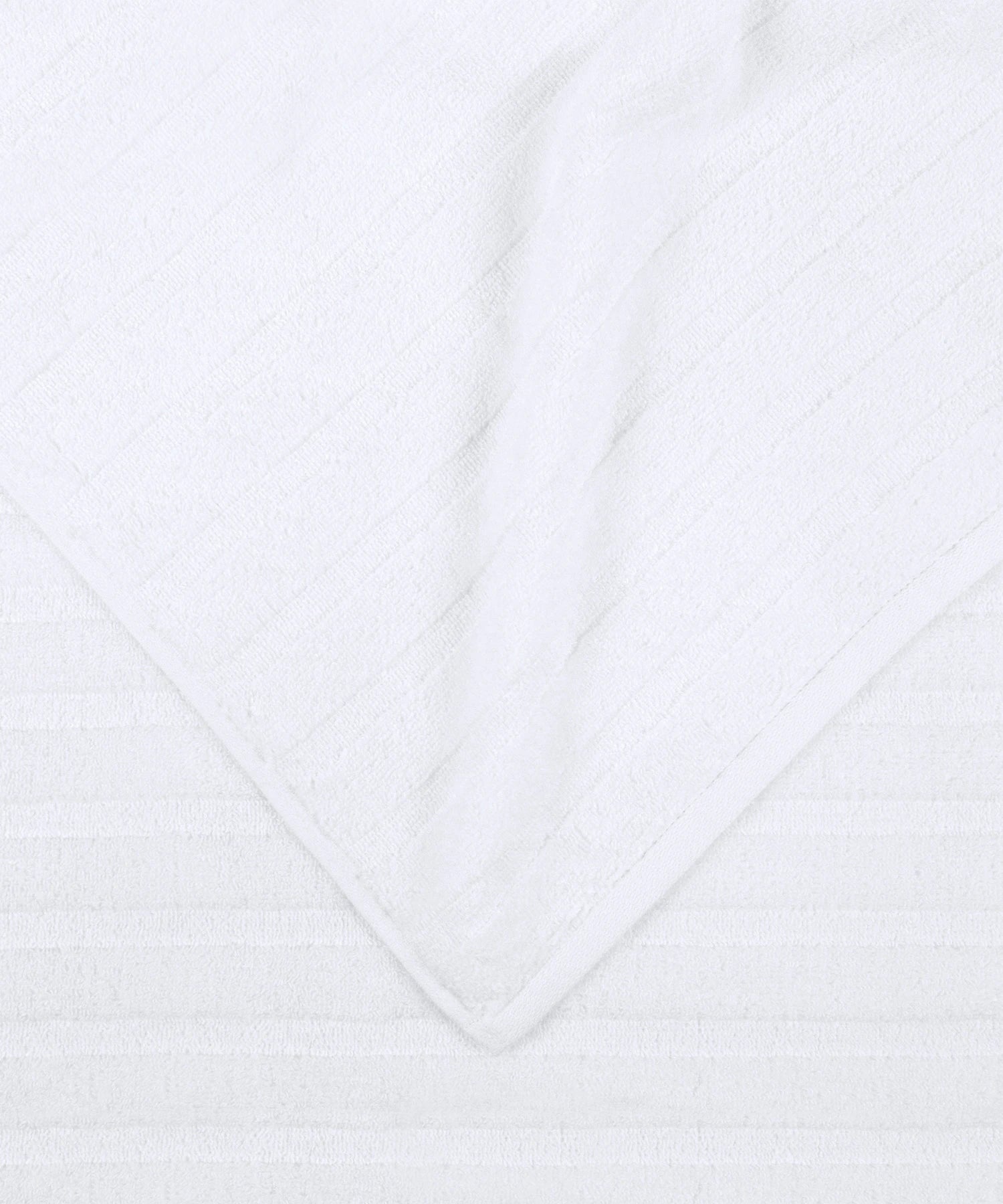 Quick Dry 2 Pc Hand Towel, White|400 GSM Cotton