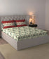 Celebration Queen Bedsheet Set, Ruhani Orange | 144 TC Cotton| 2 Pillow Covers
