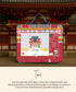 Gates Around The Globe Double AC Comforter, Torii| 180 TC Cotton