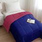 Soft Comfort Solid Single AC Blanket/Comforter, French Roast|200 GSM Micro Polyester|Reversible