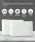Classic Bamboo memory Foam 1 Pc Pillow|200 GSM Spun Knitted Bamboo Fabric