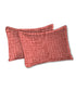 Urban Comfort Queen Bedsheet Set, Aria Red |144 TC Cotton| 2 Pillow Covers