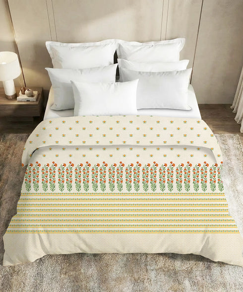Soft Comfort Double AC Comforter, Art Age |200 GSM Cotton