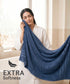Luxehome Supima Cotton Bath Towel, Sea Blue| 600 GSM | 100% Supima Cotton