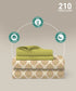 Soft Comfort King Bedsheet Set, Soft Paisley | 200 TC Cotton|2 Pillow Covers