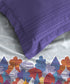 Classic Prakriti King Bedsheet Set, Taran|210 TC Cotton|2 Pillow Covers