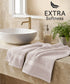 Luxehome Supima Cotton 2 Pc Hand Towel Set, Dark Sand| 600 GSM | 100% Supima Cotton