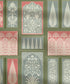 Celebration Queen Bedsheet Set, Gharana Sage | 144 TC Cotton| 2 Pillow Covers