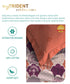 Celebration Queen Bedsheet Set, Mehfil Rust | 144 TC Cotton| 2 Pillow Covers