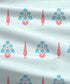 Home Essential Royal Bloom Queen Bedsheet Set, Raya Blue| 144TC Cotton| 2 Pillow Covers