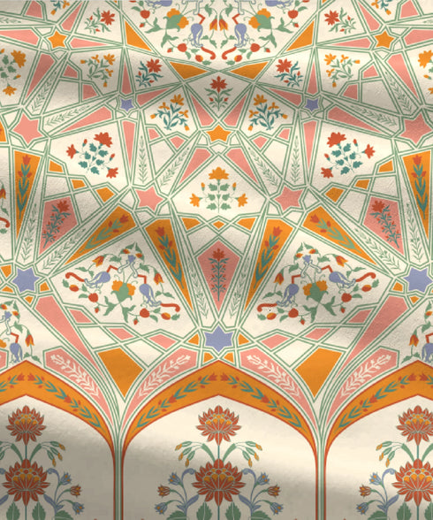 Gates Around The Globe Double AC Comforter, Arqadia| 180 TC Cotton