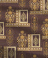 Home Essential Royal Bloom Queen Bedsheet Set, Mirabella Ochre | 144TC Cotton| 2 Pillow Covers