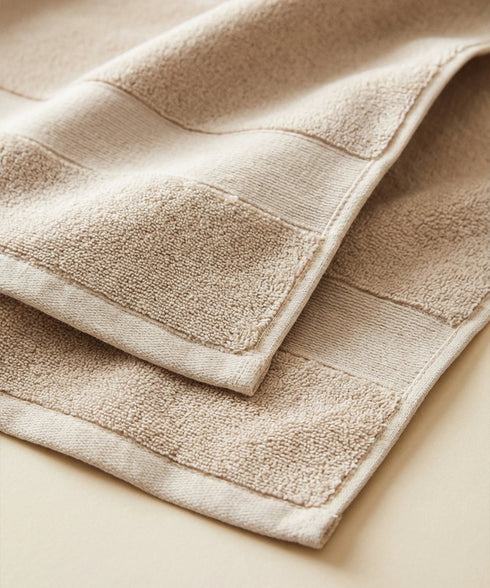 Luxehome Turkish Towel 1Pc Hand Towel, Dry Sand | 800 GSM Cotton