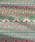 Home Essential Royal Bloom Queen Bedsheet Set, Rosario Teal| 144TC Cotton| 2 Pillow Covers
