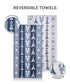 Juniors Bath Towel, Wander| 550 GSM | 100% Premium Cotton