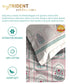 Celebration Queen Bedsheet Set, Mehira Pink | 144 TC Cotton| 2 Pillow Covers
