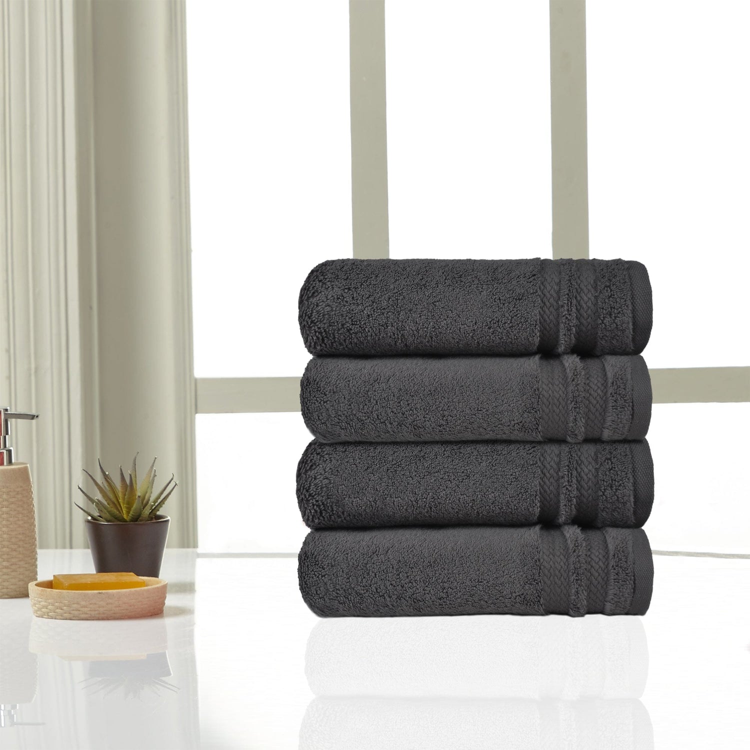 4 Pieces Hand Towels ₹1019/-
