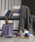 Luxury 4 PC Hand Towel Set, Charcoal|625 GSM Cotton|Anti Microbial