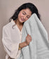 Luxury 6 PC Towel Set, Grey|625 GSM Cotton|Anti Microbial