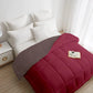 Soft Comfort Solid Double AC Blanket/Comforter, Aqua Lush|200 GSM Micro Polyester|Reversible