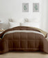 Soft Comfort Solid Double AC Comforter, French Roast|200 GSM Micro Polyester|Reversible