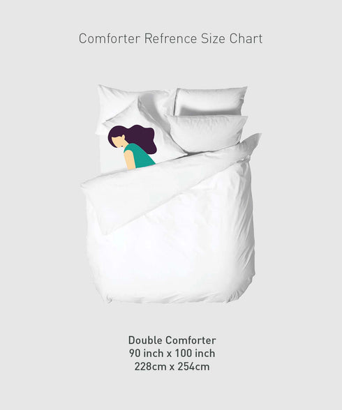 Soft Comfort Solid Double AC Comforter, French Roast|200 GSM Micro Polyester|Reversible