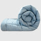 Soft Comfort Solid Double AC Blanket/Comforter, Blue Fog|200 GSM Micro Polyester|Reversible