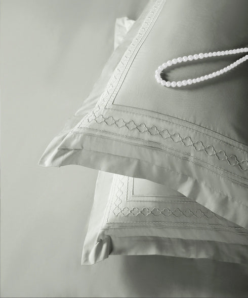 Nectarsoft Luxe Living Solid King Bedsheet Set, Watson, Desert Sage|300 TC Cotton| 2 Pillow Cover