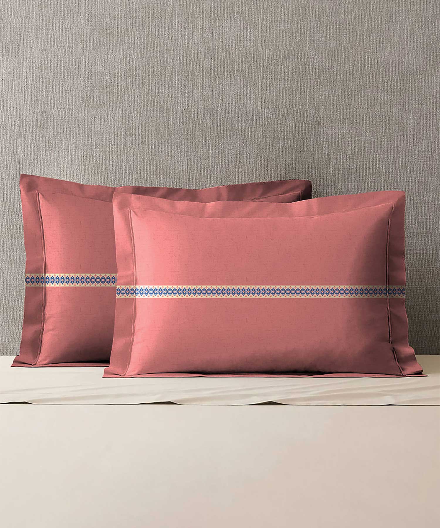 Soft Comfort Pillowcase Set,210 TC, 100% Cotton, Earthy Tale